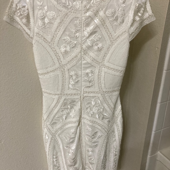 Lulus Spread Your Shine White Sequin Mini Dress - Picture 3 of 4